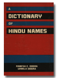 A dictionary of Hindu names