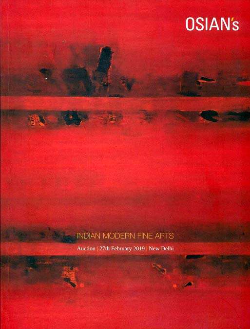 Osian's Indian modern & fine arts, Auction 27th February 2019, New Delhi