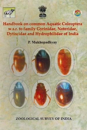 Handbook on common aquatic coleopteran w.s.r. to family Gyrinidae, Noteridae, Dytischidae and Hydrophilidae of India