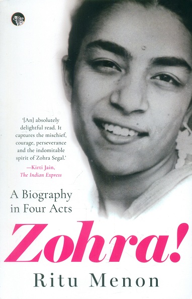 Zohra! a biography in four acts