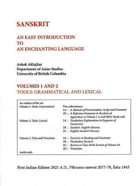 Sanskrit: an easy introduction to en enchanting language, Volumes 1, 2 & 3